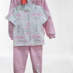 Let your child step out in style in this brand new 3 piece fila set. 2T - 8T